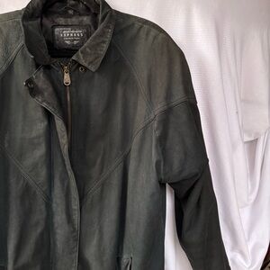 Vintage Express Leather Moto Biker Jacket ~
| Size Mediun